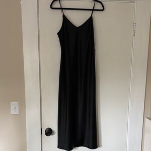 Elegant Black Slip Dress